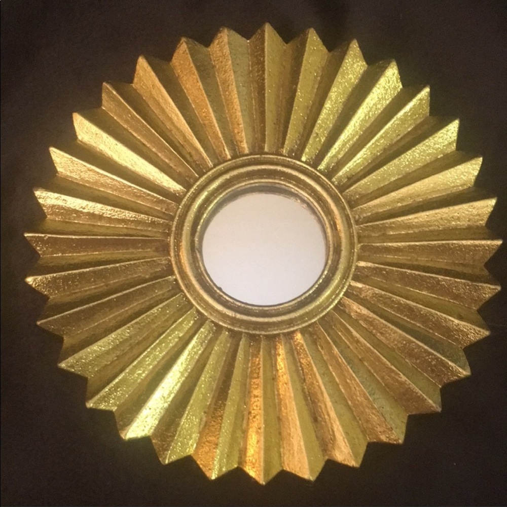 Z Gallerie set of 3 decorative mirrors Gold